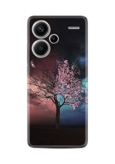 Redmi Note 13 Pro 5g Kılıf Kılıf Desenli Silikon Platinium Series Heaven Tree 1859