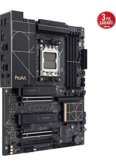 Asus Proart B850-creator Wıfı Neo, 4xddr5, 3xm.2, Hdmı, Dp, Type-c, Pcıe 5.0, Wi-fi 7, Bluetooth V5.4, Am5 Soket Gamıng Anakart