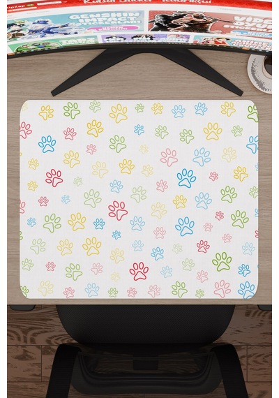 Pati Kaymaz Dikişli Kauçuk Oyuncu Mousepad V1 - 48x40 Xl Gaming Mouse Pad Fare Altlığı