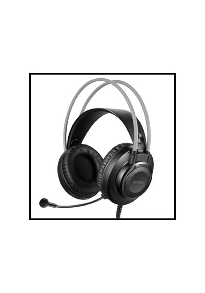 A4 Tech Fh200u, Gri, Kablolu, Mikrofonlu Kulaklık, Usb