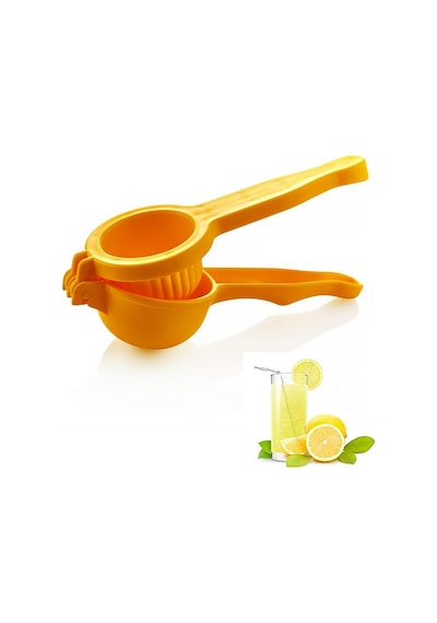 1 Adet Pratik Sert Plastik Limon Sıkacağı Paslanmaz Lime Narenciye Sıkıcı Mutfak Aleti 1. Kalite Ser Diğer