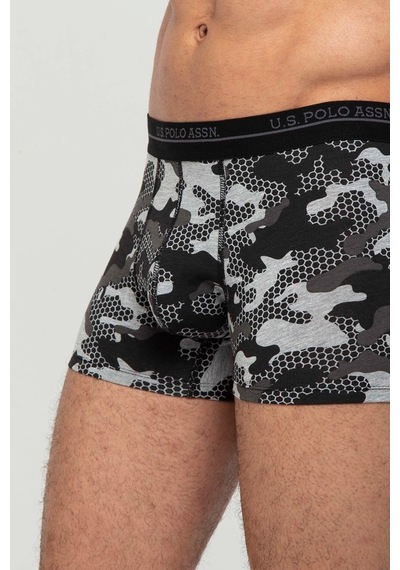 U.S. Polo Assn. Erkek Antrasit Melanj 2 Li Boxer 80346