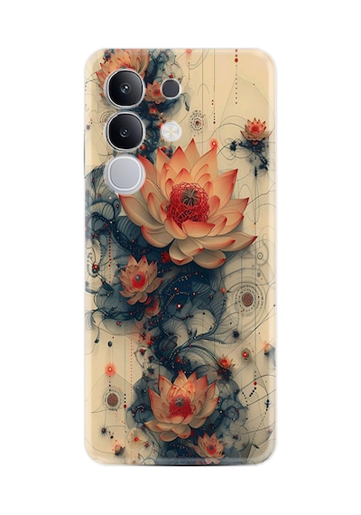 Vivo Y29 V2434 Uyumlu Kılıf Desen Baskılı Silikon Özel Seri Stk-823.jpg Renk3 Renk3