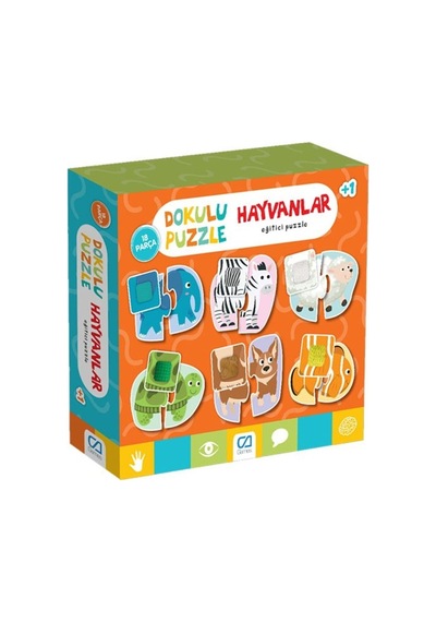 Ca.5126 Dokulu Puzzle Hayvanlar