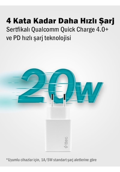 Pd Hızlı Şarj 20w Samsung Huawei Xiaomi Oppo Apple Uyumlu  iPhone X 11 12 13 14 Hızlı Şarj Aleti Şarj Kafa Başlık