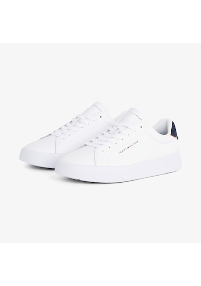 Tommy Hilfiger Court Leather Erkek Beyaz Sneaker 026 Fm0fm05367 Beyaz