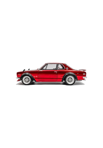 1:18 Solido 1970 Nissan Skyline C10 Hakosuka - Red Metallic