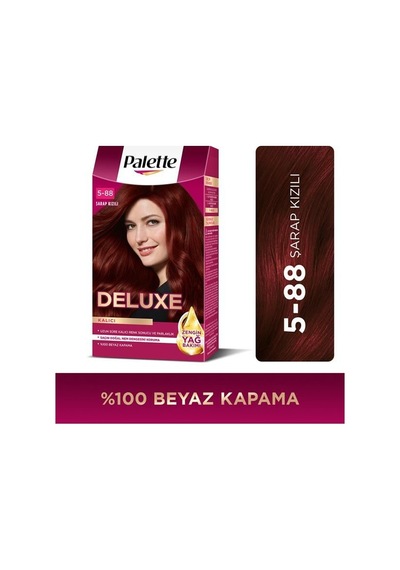 Palette Deluxe Set Boya 5-88 Şarap Kızılı