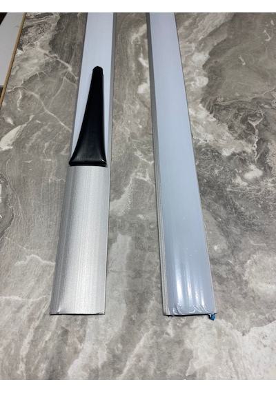 Alüminyum Kapı Eşik Profili Parke Altı Çıtası Yapışkanlı 90 Cm
