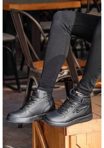 Jump 16308 Bilekli Siyah Spor Ayakkabı