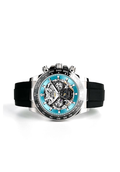 Kronen&söhne Skymarine Skeleton Mekanik Otomatik Erkek Kol Saati Gümüş