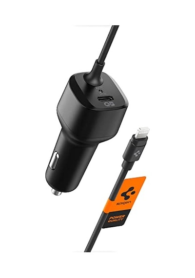 Spigen 47w Usb-c 2 Port Araç İçi Hızlı Şarj Aleti + Lightning Şarj Kablosu Güç Adaptörü Çakmaklık İphone & İpad Type-c - Acp04205 Spigen Tr li Spigen 47w Usb-c 2 Port Araç İçi Hızlı Şarj Aleti + Lightning Şarj Kablosu Güç Adaptörü Çakmaklık İphone & İpad Type-c - Acp04205 Spigen Tr li