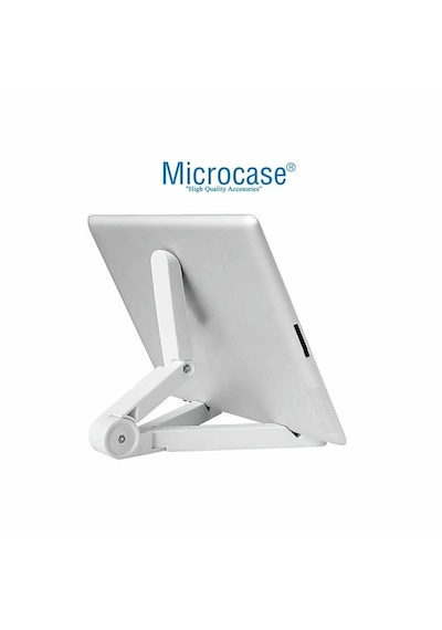 Microcase Apple İpad Air 13 2026 İle Uyumlu Bluetooth Klavye Tr Sticker + Bluetooth Mouse + Tablet Standı - Al2765
