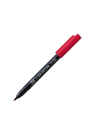 Fudebiyori Brush Pen Fırça Uçlu Kalem Şarap Kırmızısı Cbk-55n 24