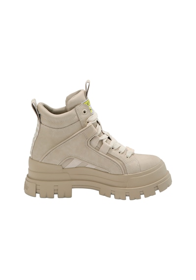 Oxford Klasik Kadın 1622064 Buffalo Aspha Nc Mıd - Vegan Nubuck - Beige Bej