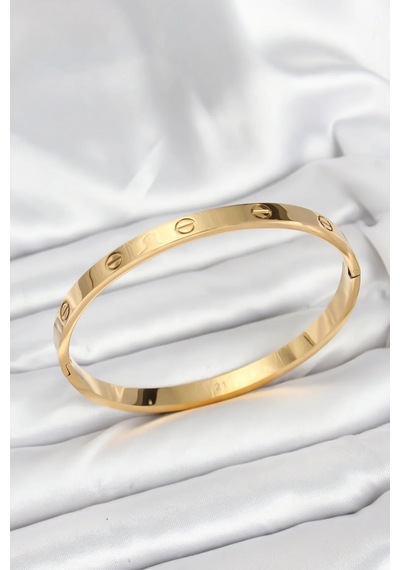 316l Çelik Gold Renk 65 Mm Kadın Kelepçe Bileklik Diğer