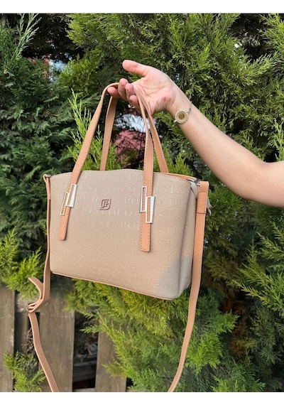 Just Polo Kadın El Ve Omuz Çantası 440113mh Vizon - Kum