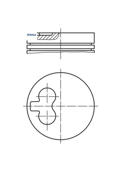 Motor Piston Segman Partner-berlıngo1.9 Dzl Dw8 82.20 Çap 0.60 Mahle 0628.j2/ 6606401