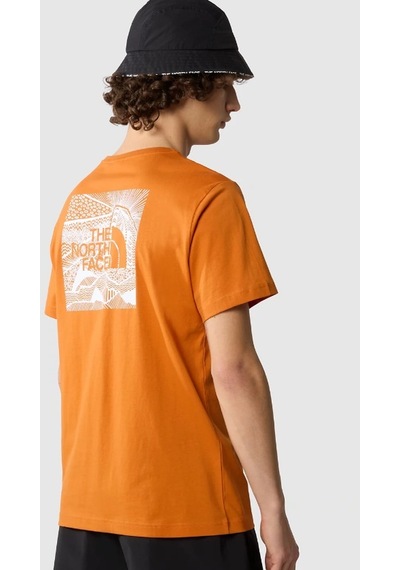 The North Face Redbox Celebration Erkek T-shirt Turuncu-turuncu