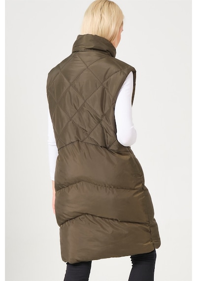 Dewberry Bayan Yelek Z6743 Haki