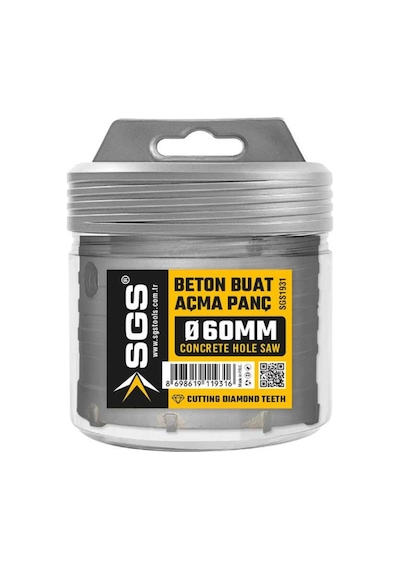 Sgs Beton Buat Açma Panç 60 Mm Sgs1931