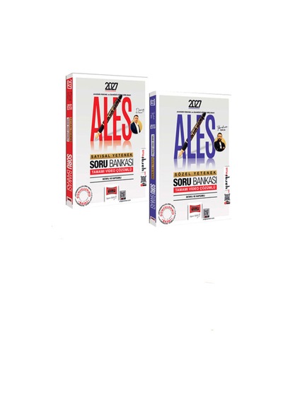 2027 Ales Sözel Yetenek Tamamı Video Çözümlü Soru Bankası + Sayısal Yetenek Tamamı Video Çözümlü Soru Bankası Seti Deniz Atalay - 913801611