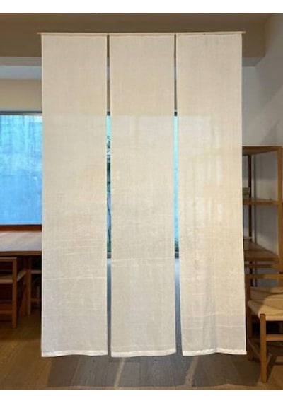 Beyaz Japon Perde Set 3'lü 120x180 Cm Beyaz