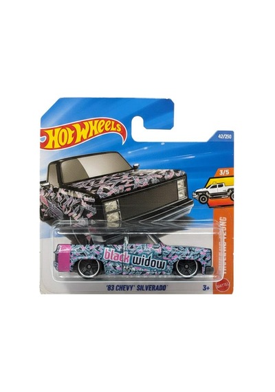 Hot Wheels Truckin Along 83 Chevy Silverado Jjj13 Çok Renkli