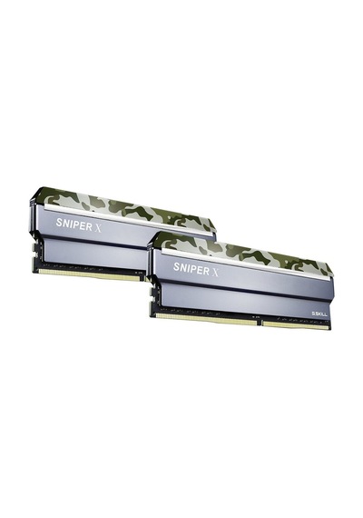 G.Skill SniperX F4 3200C16D 16GSXFB 16 GB 3200 MHZ DDR4 Orman Kamuflaj PC Ram