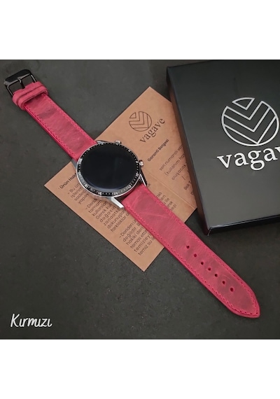 Vagave Huawei Watch GT / GT2 / GT3  Deri Kordon 20-22 MM
