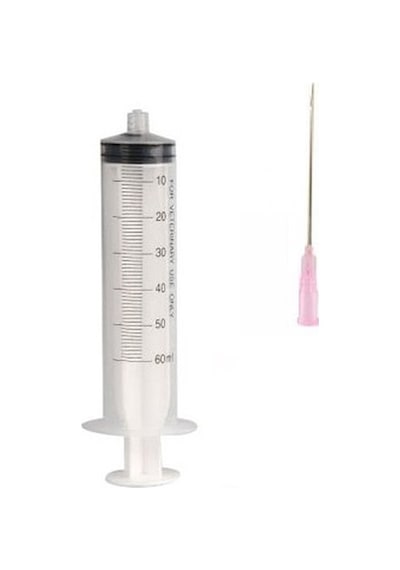 Plastik Enjektör Şırınga 50 Cc Berika 70'Li Pembe Uçlu Steril