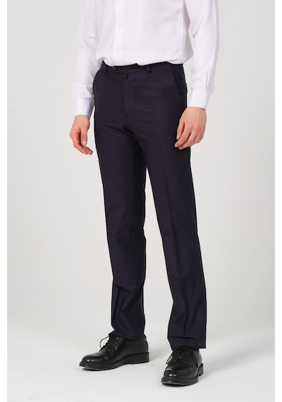 Erkek Regular Fit Kumaş Pantolon Lacivert