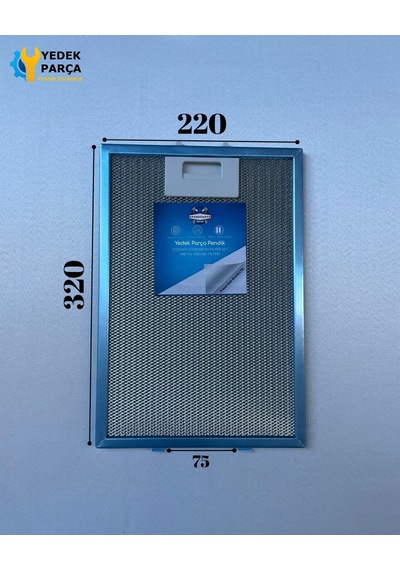 220x320 Mm Aspiratör & Davlumbaz Tel Yağ Filtresi Model: 00362380 22x32 Cm