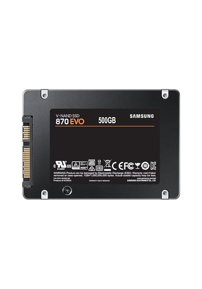 870 Evo 500 Gb 2.5" Sata3 Ssd 560/530 Mz-77e500bw
