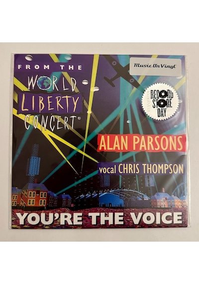 Alan Parsons Chris Thompson - You're The Voice From The World Liberty Concert Rsd 2023 45 Lik Pl