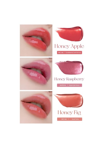 Yoğun Pigmentli Ve Işıltılı Dudak Balmı Crystal Glam Balm 05 Honey Raspberry