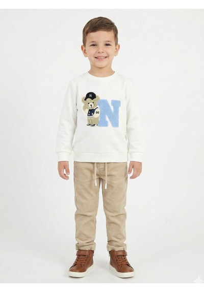 Xo Kids Erkek Çocuk 3lü Alt Üst Takım 2-5 Yaş 12212 Mavi