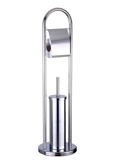 Maxiflow Maxıflow Ayaklı Wc Fırçalık Set Metalik