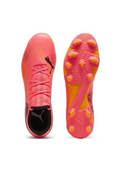 Puma Future 7 Play Fg/ag Krampon Ayakkabı Pembe-turuncu 40-45 001