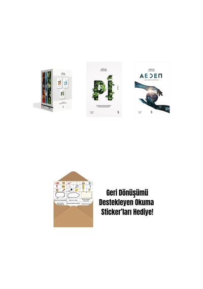Azra Kohen Kutulu Set Fi-çi-pi + Pi + Aeden + Okuma Sticker'ları