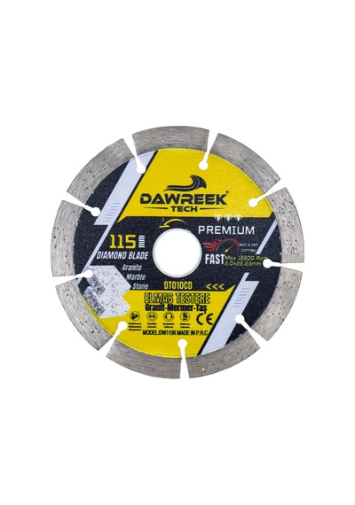 Dawreek Dt010cd 115mm Premium Segmentli Turbo Elmas Testere Granit-mermer-taş
