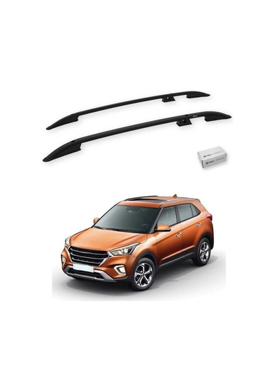 Turtle Hyundai Creta Gs 2015-2020 Tavan Çıtası Crown Siyah