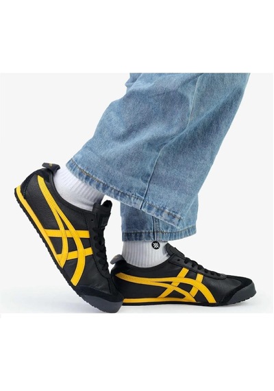Etayger Siyah Sarı 36-41 Unisex Günlük Spor Ayakkabı