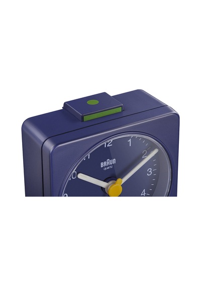 Braun Bc02bl Mavi Klasik Seyahat Analaog Alarmlı Masa Saati Brn.bc02bl