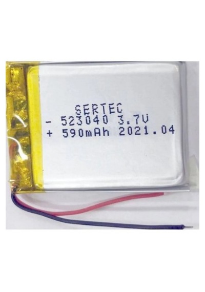 Lipo Polimer 523040 3.7v 590mah Batarya Pil
