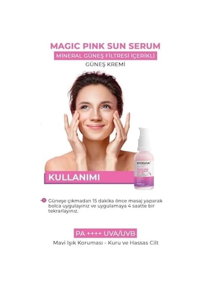 Bebak Pharma Pembe Serum Spf 50 + Pa ++++ 30 Ml