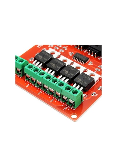 Irf540 4 Kanal Mosfet Modülü