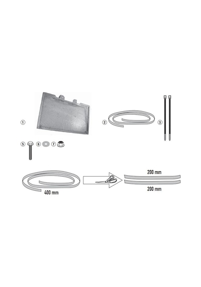 Givi PR1146 Honda Nc750X-S (16-20) Radyatör Koruma Demiri-57303