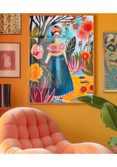 Çerçevesiz Poster Frida Nın Rüyası