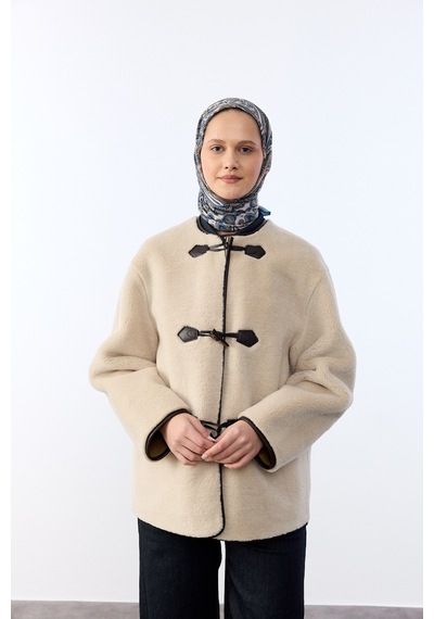 Mirsoy Scarf Zümra Desen Eşarp Mavi
